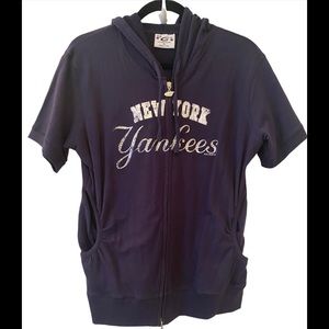 ⚾️New York Yankees⚾️ Super Cute Rhinestone Zip Up Hoodie